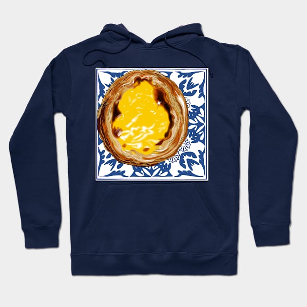 Portuguese egg tart Hoodie by smithandco